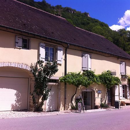 Bed and Breakfast Les Trois Cloches Baume-les-Messieurs Exterior foto