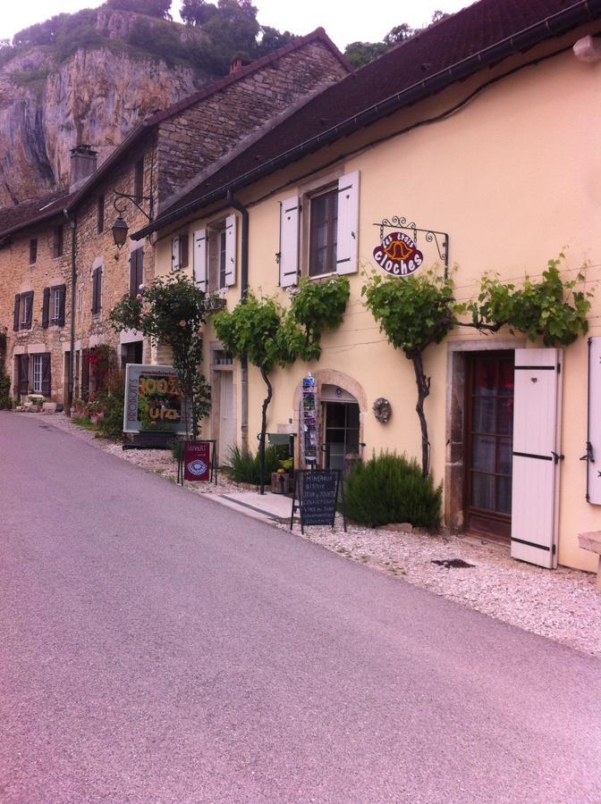 Bed and Breakfast Les Trois Cloches Baume-les-Messieurs Exterior foto